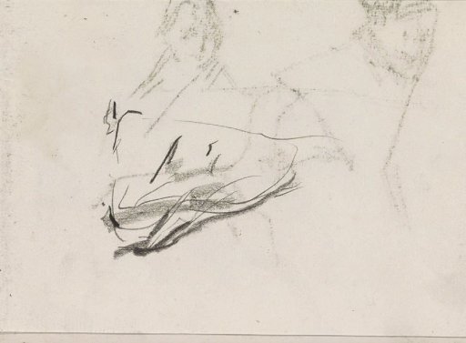 Lower body of a woman with a skirt