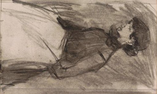 Standing Young Woman