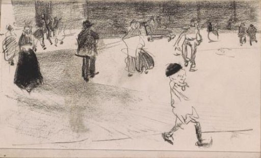 Figures on the Street