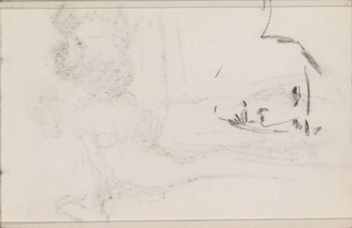 Face, possibly of a woman
