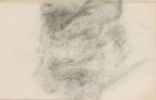 Impression of the chalk drawing on sheet 5 verso