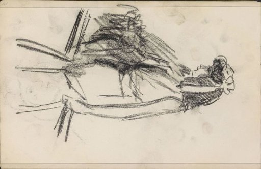 Standing Woman with Objects in Her Hands