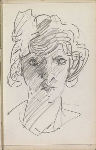 Woman's head
