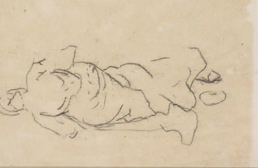 Standing woman, seen from the back