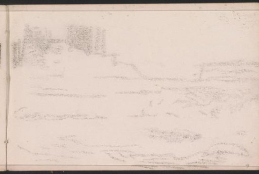 Impression of the chalk drawing on sheet 8 verso