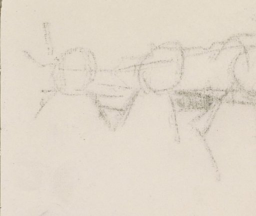 Copy of the chalk drawing on sheet 10 verso