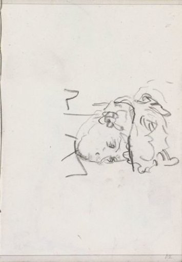 Woman's head with a hat