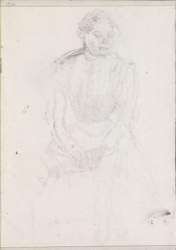 Copy of the chalk drawing on sheet 4 recto