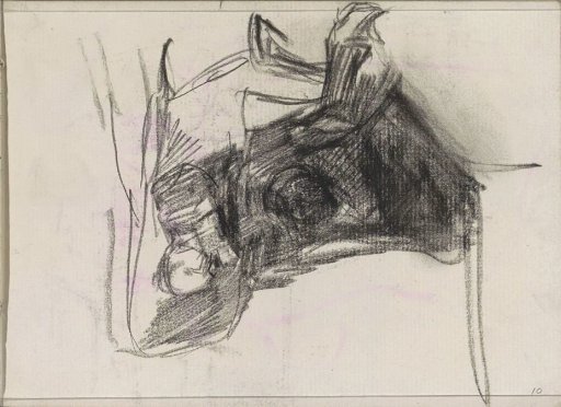 Man in an armchair