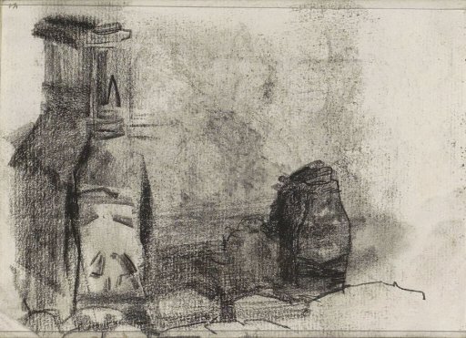 Objects, possibly including a stove