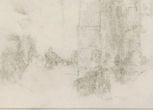 Cast of the chalk drawing on sheet 17 recto