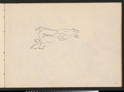 Gymnastic Figure, Possibly an Acrobat