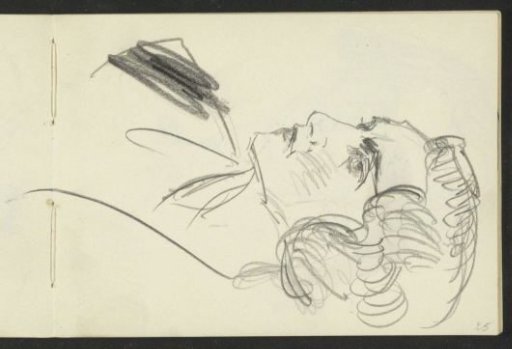 Woman's Head, in Profile