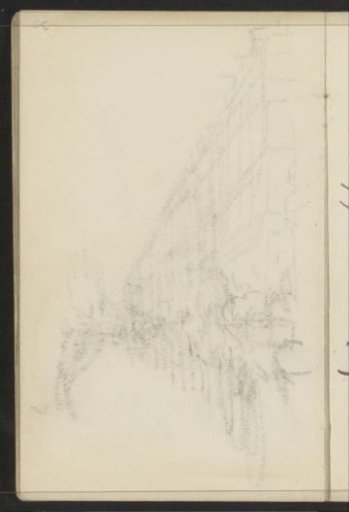 Impression of the chalk drawing on sheet 14 recto