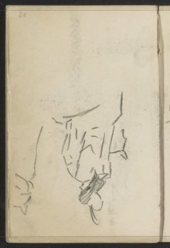 Horseman, seen from behind