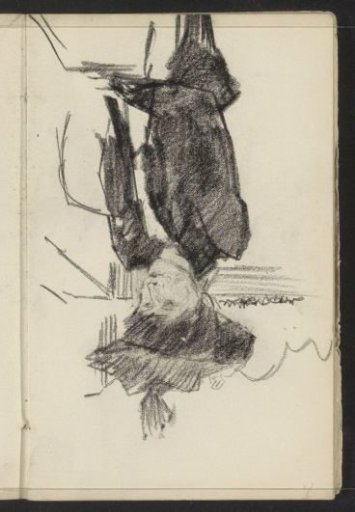 Woman with a hat, possibly on the street