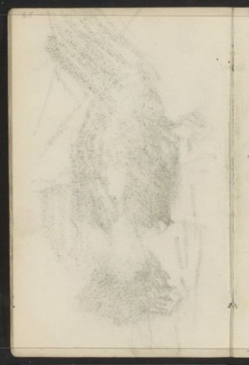 Impression of the chalk drawing on sheet 6 recto