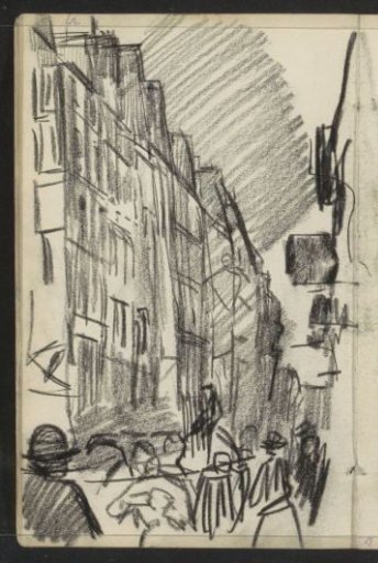 Figures on the street in Paris
