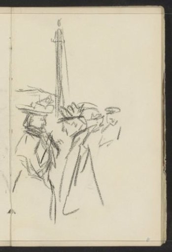 Figures on the street