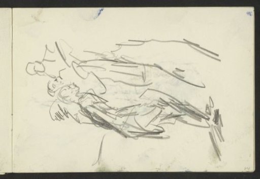 Standing figures, possibly artists