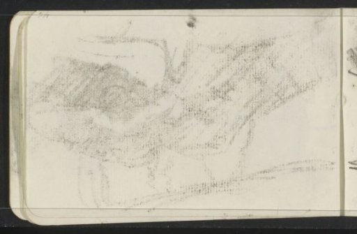Impression of the chalk drawing on sheet 12 recto