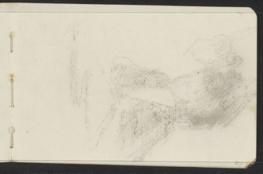 Impression of the chalk drawing on sheet 26 verso