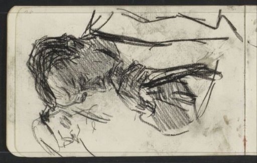 Man with a hand under his chin