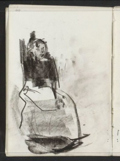 Seated woman