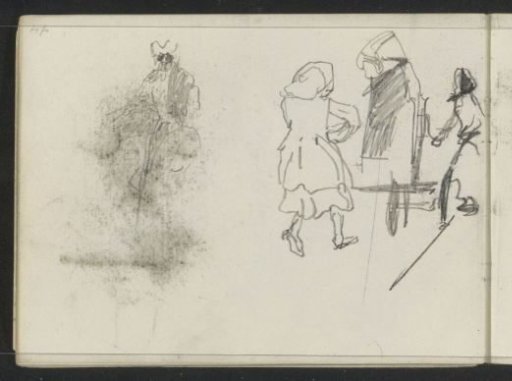 Two women with a barrel organ