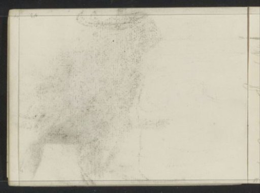 Impression of the chalk drawing on sheet 17 recto
