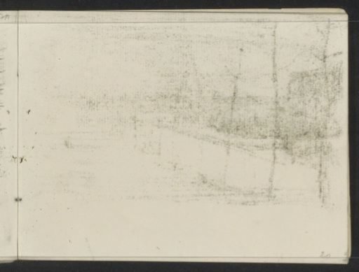 Impression of the chalk drawing on sheet 19 verso