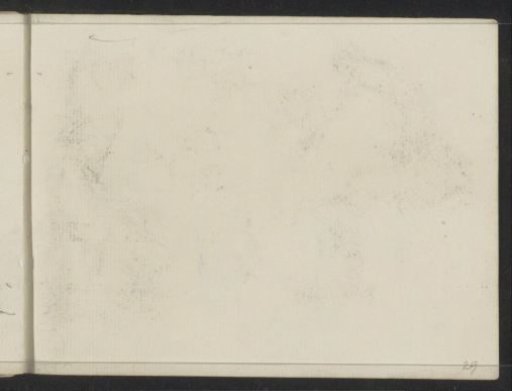 Impression of the pencil drawing on sheet 28 verso