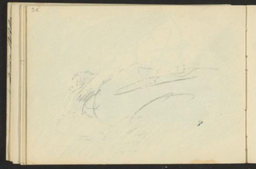 Impression of the pencil drawing on sheet 16 recto