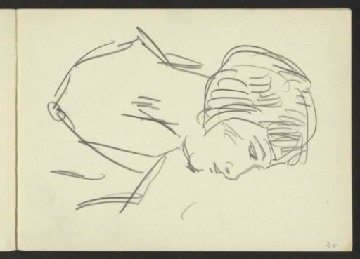 Woman, looking to the right