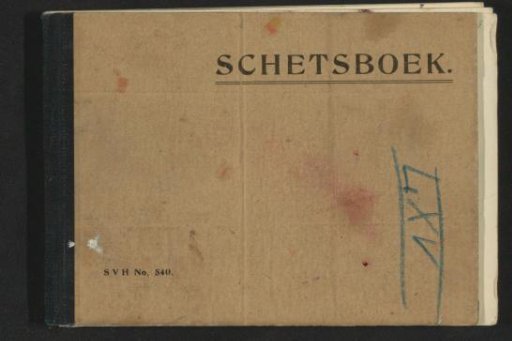 Sketchbook LXV with 27 sheets