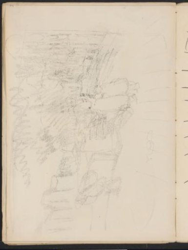 Rubbing of the chalk drawing on sheet 18 recto