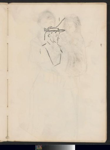 Woman with a Hat, in Profile