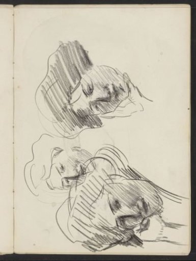 Three Studies of a Woman's Head