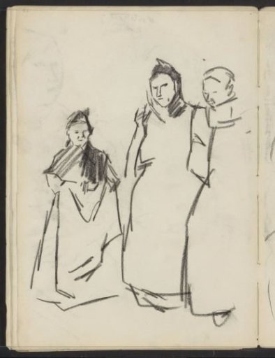 Three Standing Women