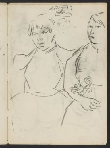 Two Women with Arms Folded