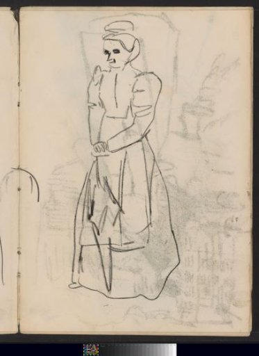 Standing maid