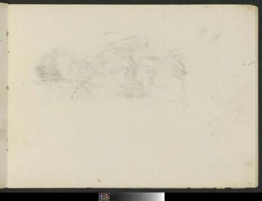 Impression of the chalk drawing on sheet 9 verso