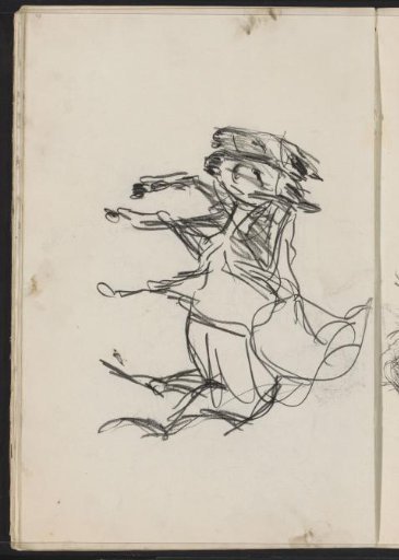 Woman on a donkey