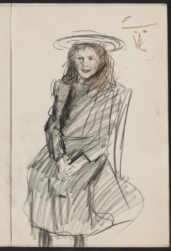 Girl with hat