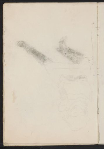Cast of the chalk drawing on sheet 7 recto