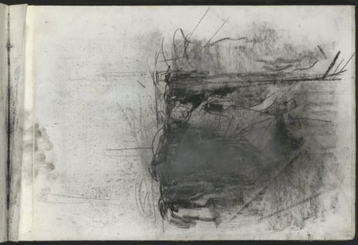 Figures on the street, in the rain