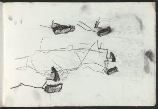 Walking woman, seen from behind