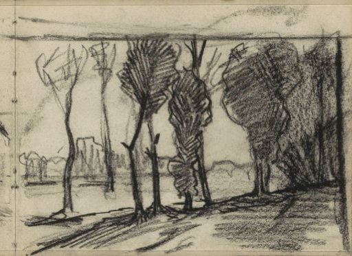 Landscape with trees