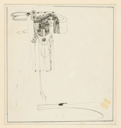 Ornament with a Female Head