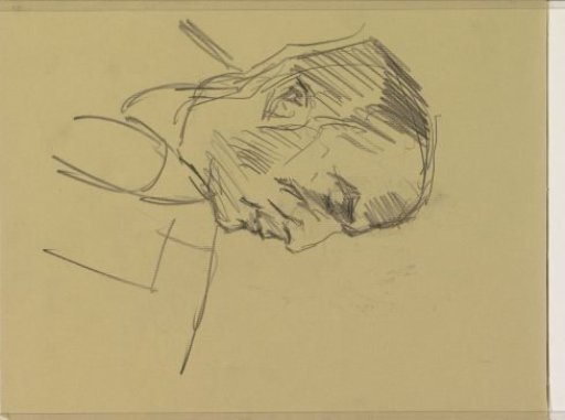 Portrait of an Unknown Man, in Profile